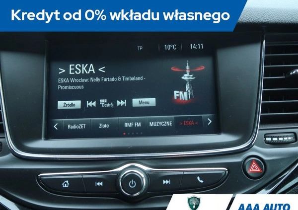 Opel Astra cena 43000 przebieg: 132747, rok produkcji 2017 z Ozorków małe 172